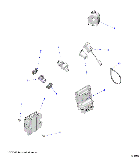 ELECTRICAL, SWITCHES, ECU and CONTROL MODULES - A26SLE95FJ/CJ/EJ (C102594)