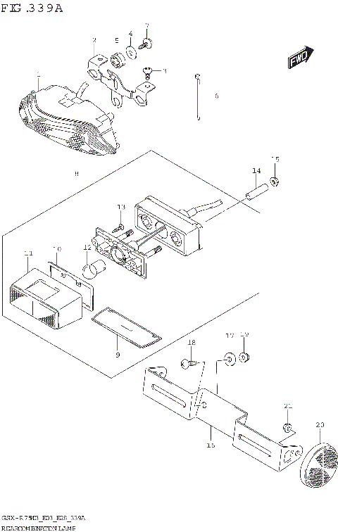 REAR COMBINATION LAMP