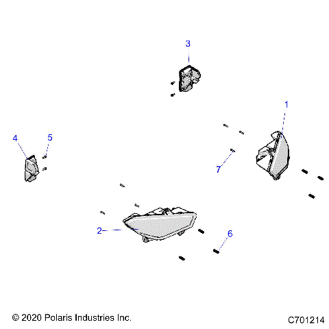 ELECTRICAL, HEADLIGHTS AND TAILLIGHTS - R21RSY99A9/AC/AP/AW/B9/BC/BP/BW (C701214)