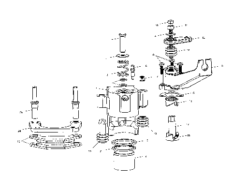 REAR BRAKE CALIPERS - C10RD50AA (4976437643C03)
