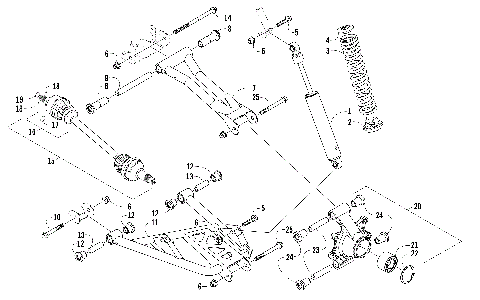 REAR SUSPENSION ASSEMBLY [300767]