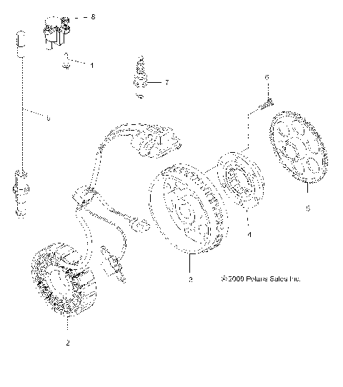 ELECTRICAL, IGNITION SYSTEM - A10ZX55FX/FF (49ATVMAGNETO09SPXP550)