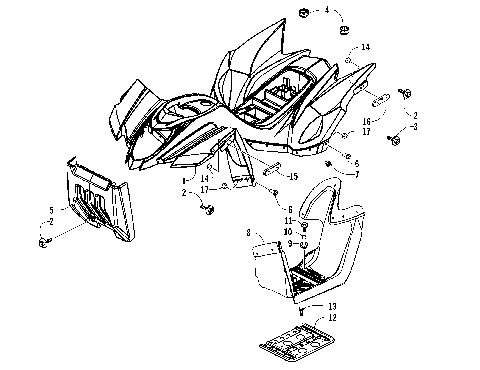 BODY PANEL ASSEMBLY [87673]