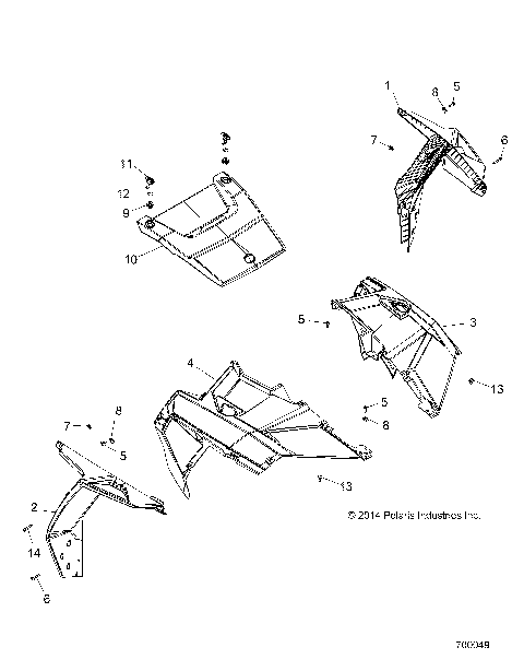 BODY, HOOD AND FRONT BODY WORK - Z16VBE87FR/NR/JR (700049)