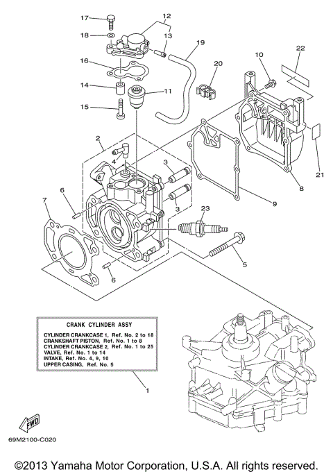 CYLINDER CRANKCASE 1