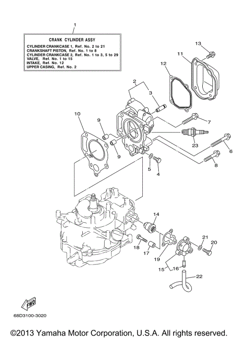 CYLINDER CRANKCASE 1