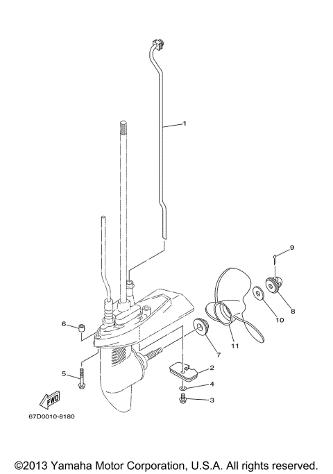 LOWER CASING DRIVE 2
