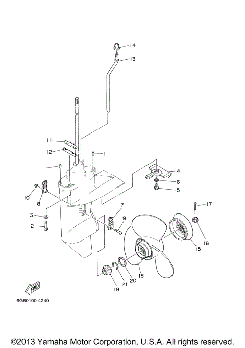 LOWER CASING DRIVE 2