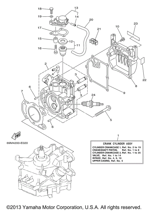 CYLINDER CRANKCASE 1