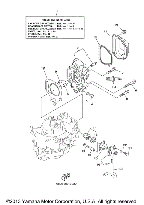 CYLINDER CRANKCASE 1