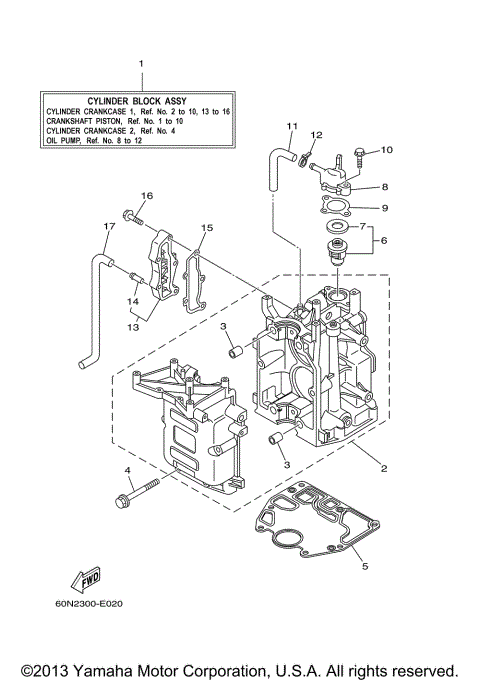 CYLINDER CRANKCASE 1