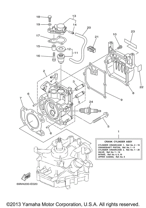 CYLINDER CRANKCASE 1