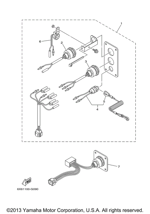 SWITCH & PANEL 2 (SINGLE) 2ND HELM