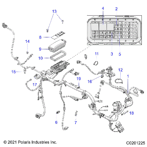 ELECTRICAL, WIRE HARNESS and FUSES - A23HBBO7B3/B7 (C0201225)
