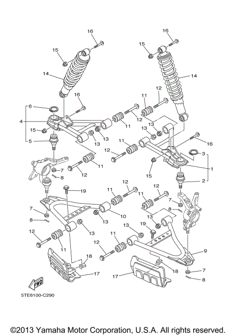 FRONT SUSPENSION WHEEL
