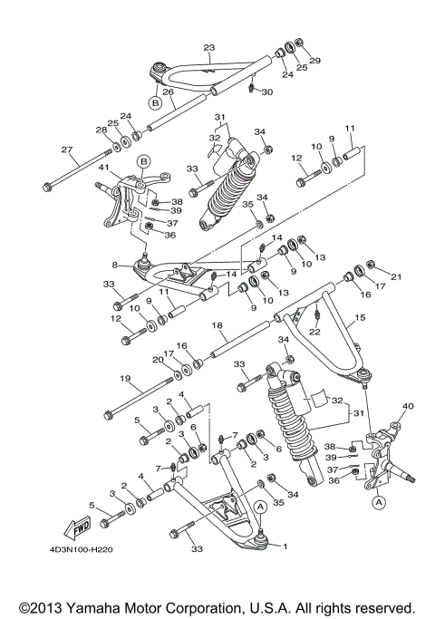 FRONT SUSPENSION WHEEL