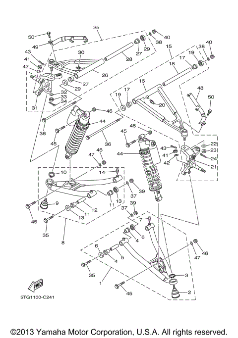 FRONT SUSPENSION WHEEL