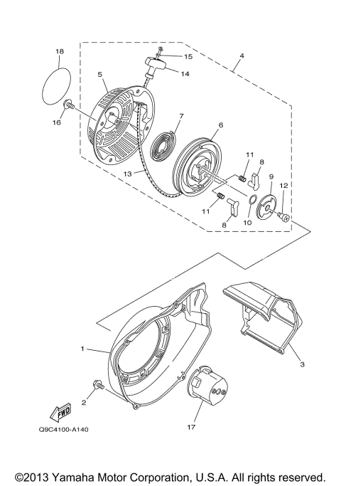 AIR SHROUD STARTER 2 YP30TA
