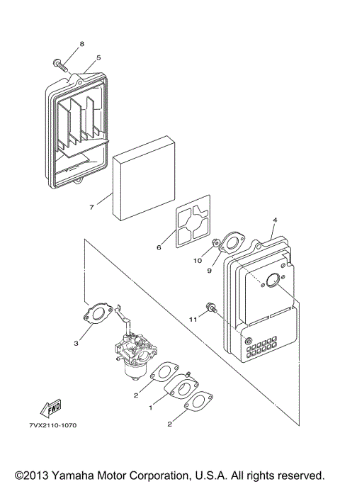 INTAKE 2 FOR YG5200D