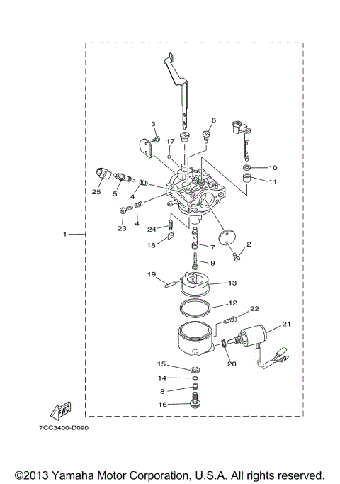 CARBURETOR 2 YG5200DH