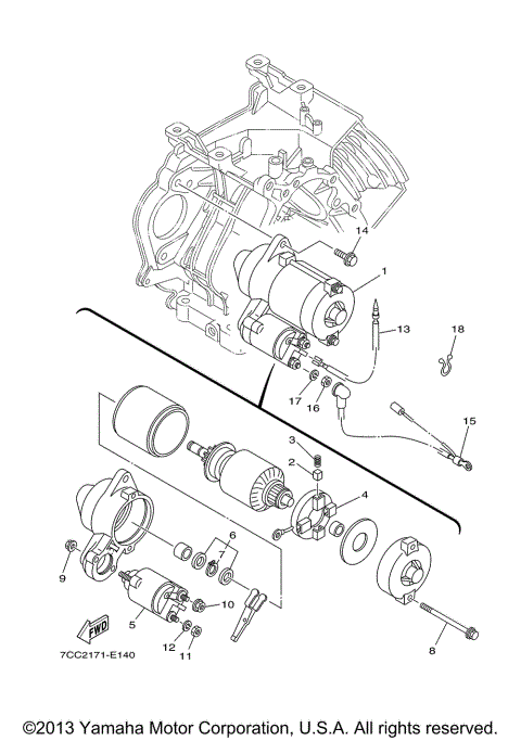 STARTING MOTOR