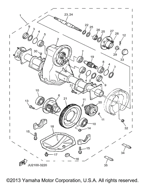 TRANSAXLE TO JU2-199900