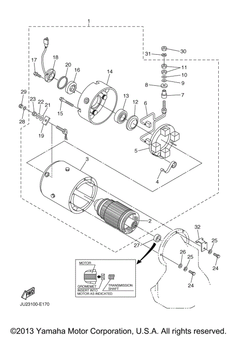 ELECTRIC MOTOR HITACHI