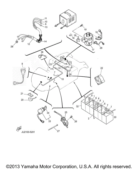 ELECTRICAL 1 TO JU2-205700