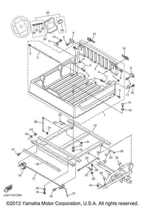 CARRIER (FROM JU5-300101 AND UP)