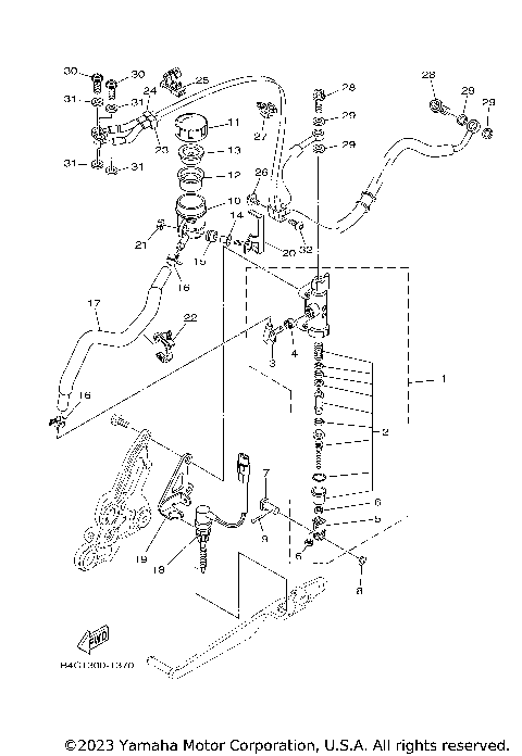 REAR MASTER CYLINDER