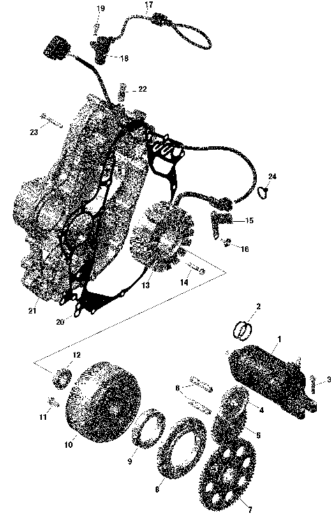 01- ROTAX - Magneto and Electric Starter