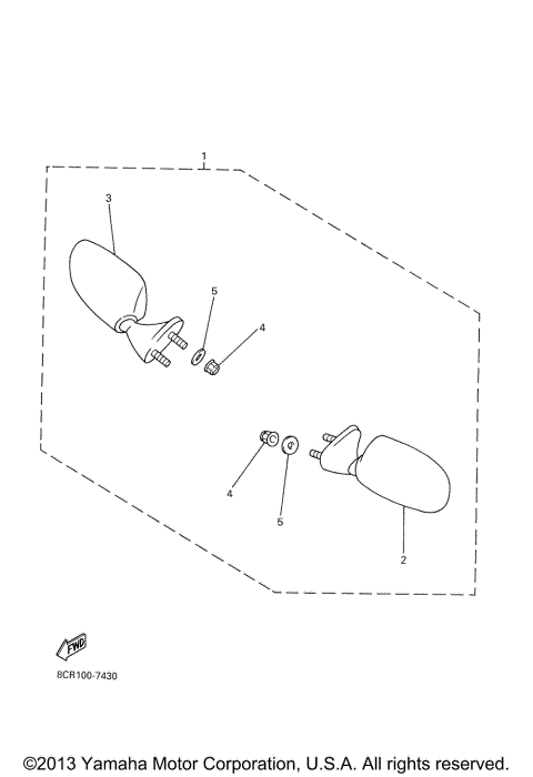 ALTERNATE REAR VIEW MIRROR