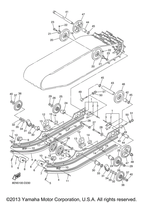 TRACK SUSPENSION 1