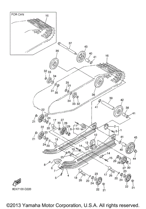 TRACK SUSPENSION 1