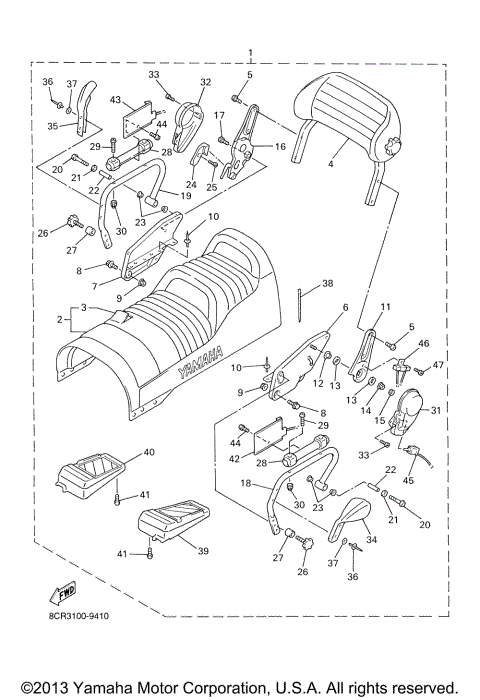 ALTERNATE SEMI DOUBLE SEAT DX