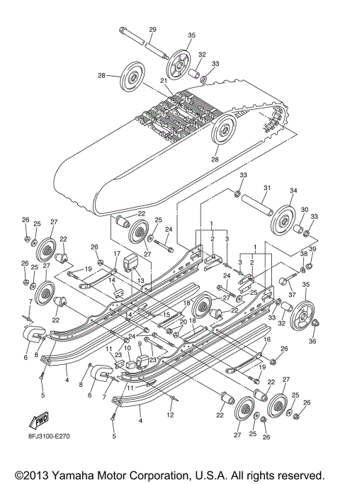 TRACK SUSPENSION 1