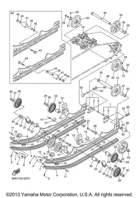 TRACK SUSPENSION 1