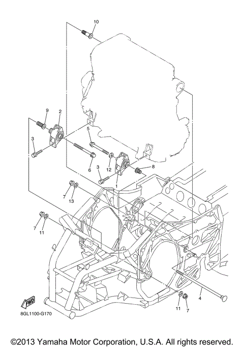 ENGINE BRACKET