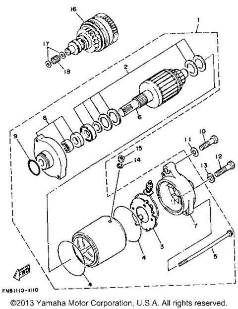 STARTING MOTOR
