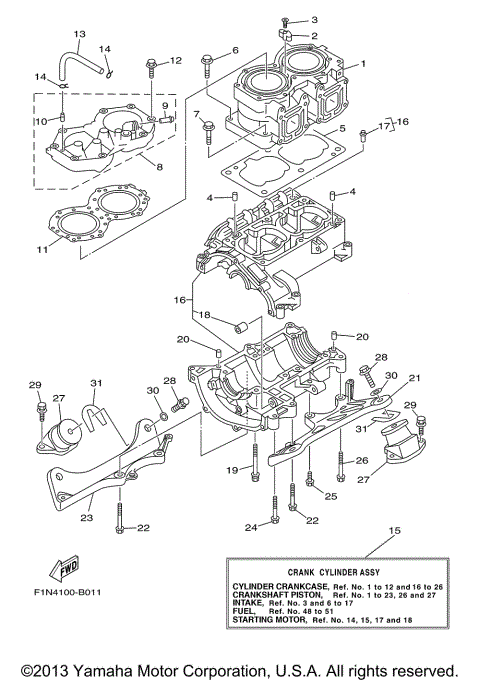 CYLINDER CRANKCASE