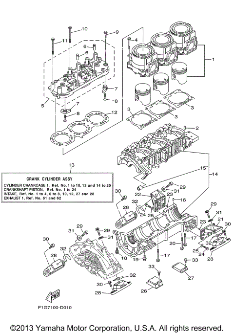 CYLINDER CRANKCASE 1