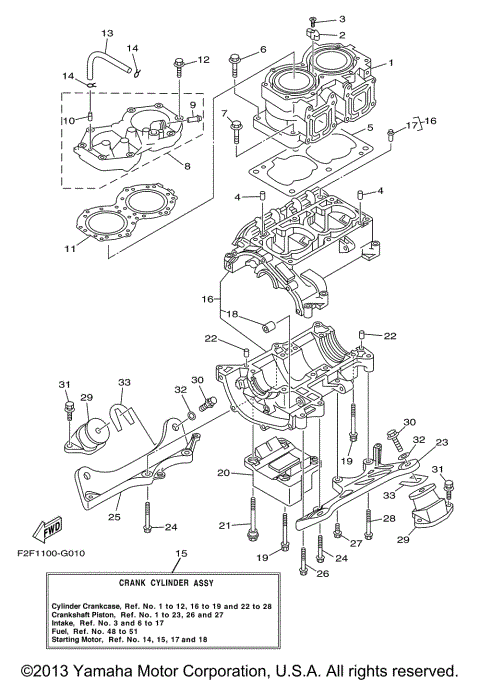 CYLINDER CRANKCASE