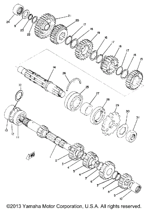 1973 Yamaha TX750 Motorcycles Parts Finder Diagrams | Yamaha & CFMoto