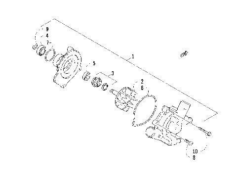 WATER PUMP ASSEMBLY [89695]