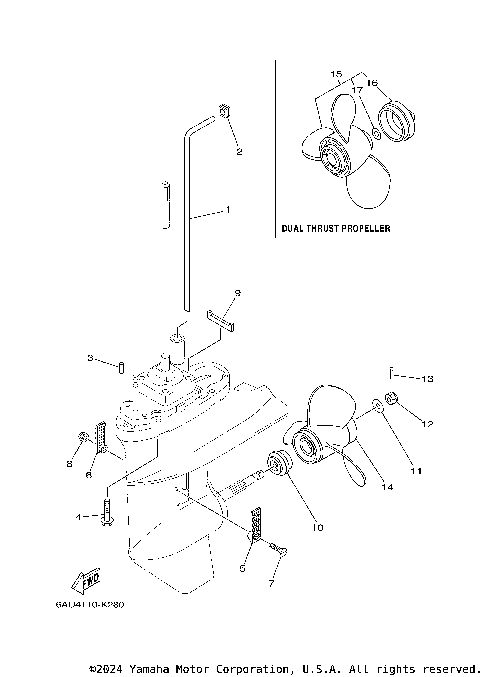 LOWER CASING DRIVE 2