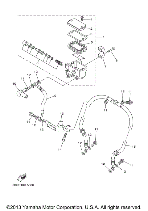 FRONT MASTER CYLINDER
