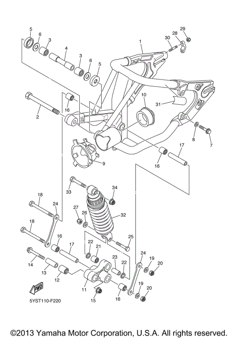 REAR ARM SUSPENSION