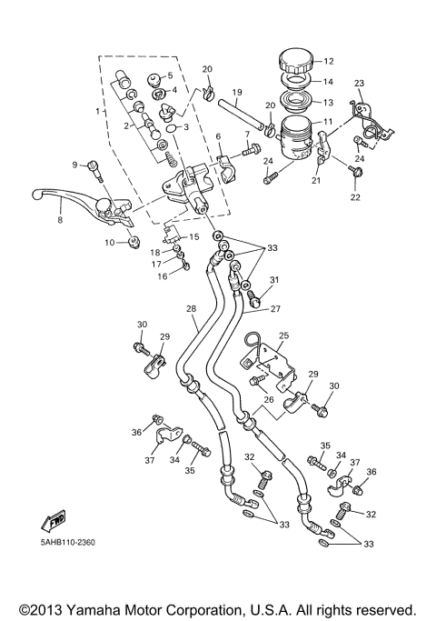 FRONT MASTER CYLINDER