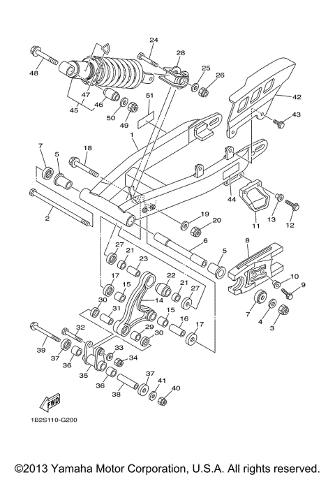 REAR ARM SUSPENSION EX 1B2S