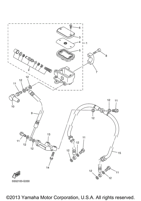 FRONT MASTER CYLINDER